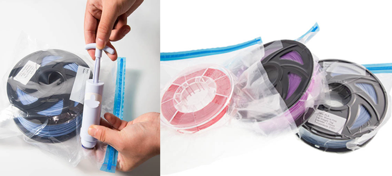 Las bolsas se adaptan a distintos tamaños de bobina